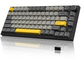 Teclado RGB mecânico sem fio A.JAZZ AK820 Pro, de troca a quente Teclado RGB mecânico sem fio A.JAZZ AK820 Pro, de troca a quente