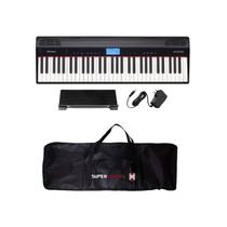 Teclado Roland Go Piano 61 Teclas - GO-61P + Capa