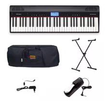 Teclado Roland Go Piano Go61p Kit Luxo