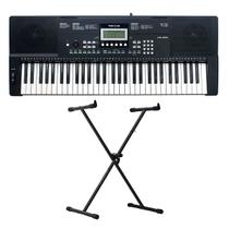 Teclado Roland KB-330 Revas - Arranjador 61 Teclas + Suporte em X