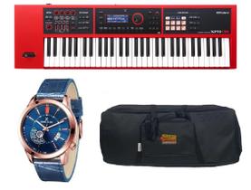 Teclado Roland Xps30 Xps-30 RD Bag e Relógio Dk11269-8 Kit Teclado Roland Xps30 Xps-30 RD Bag e Relógio Dk11269-8 Kit