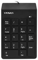 Teclado Satellite AK-184 USB Numerico Preto