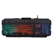 Teclado Satellite AK-837 USB Multi/ Light Portable - Preto