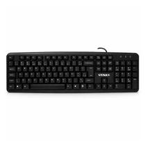 Teclado Satellite AK-910 USB ABNT2 Preto Com Fio 1,5m + Teclado Numérico Compatível Windows Mac Linux Teclado Satellite AK-910 USB ABNT2 Preto Com Fio 1,5m + Teclado Numérico Compatível Windows Mac Linux