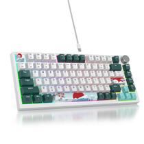 Teclado SbocKeeb V400 Mecânico RGB com Troca a Quente e Cabo