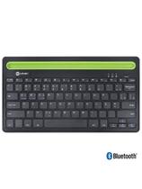 Teclado Sem Fio Bluetooth 3.0 Dynamic Smart Abnt Com Suporte Para Tablet Ou Celular - Preto - Dt200