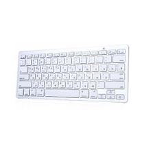 Teclado sem Fio Bluetooth Branco Homologação: 25481602799 - Importado