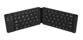 Teclado Sem Fio Bluetooth Dobrável Portátil Ultrafino Mini