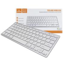 Teclado Sem Fio Bluetooth Lehmox ABNT2 Recarregável Ultra Slim