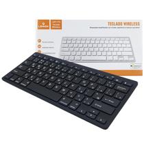 Teclado Sem Fio Bluetooth Lehmox ABNT2 Recarregável Ultra Slim