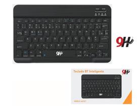 Teclado Sem Fio Bluetooth Pc Tablet Smartphone Preto A6732T