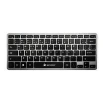Teclado Sem Fio Bluetooth Peining Silencioso, Compacto e Recarregável, USB + Bluetooth