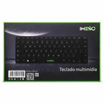 Teclado Sem Fio Bluetooth Recarregável Compacto Multimídia Imenso IMS951 Teclado Sem Fio Bluetooth Recarregável Compacto Multimídia Imenso IMS951