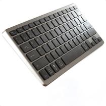 Teclado Sem Fio Bluetooth Recarregável Para Tablet e Celular, Computador, Android, Notebook, Padrão ABNT2