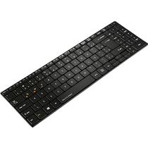 Teclado Sem Fio Bluetooth Slim Multi Preto Tecla Multimidia