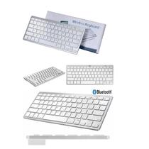 Teclado Sem Fio Bluetooth Universal Pc Novo