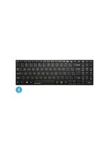 Teclado Sem Fio Design Slim Conexao Bluetooth 12 Teclas Multimidia Preto Tc220