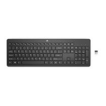 Teclado sem Fio HP 230, Design Elegante, Receptor USB Wireless, Layout BR, Preto - 3L1E7AAAC4