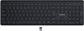 Teclado Sem Fio Intelbras com Clique Silencioso TSI50 Preto