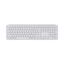 Teclado sem fio Keychron B6 Pro em tamanho real ZMK branco marfim Teclado sem fio Keychron B6 Pro em tamanho real ZMK branco marfim