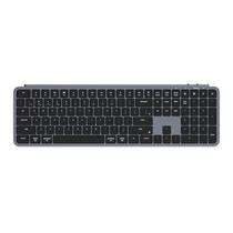 Teclado sem fio Keychron B6 Pro em tamanho real ZMK Space Grey