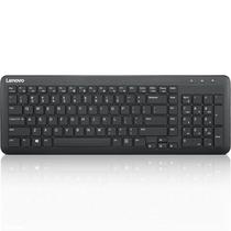 Teclado sem fio Lenovo 300 Preto
