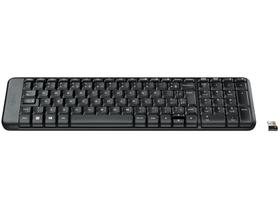 Teclado sem Fio Logitech ABNT2 Preto K230