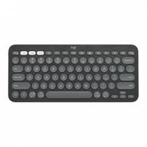 Teclado Sem Fio Logitech, Bluetooth e USB, Pebble Keys 2 K380s, Easy-Switch e Pilha Inclusa, Grafite - 920-011789 Teclado Sem Fio Logitech, Bluetooth e USB, Pebble Keys 2 K380s, Easy-Switch e Pilha Inclusa, Grafite - 920-011789