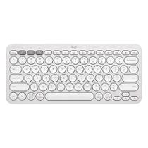 Teclado Sem Fio Logitech Bluetooth USB Keys 2 K380s Branco 920-011790