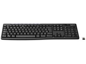 Teclado sem fio Logitech K270 com Teclas de Mídia de Fácil Acesso, Conexão USB, Pilhas Inclusas e Layout ABNT2 - 920-004427