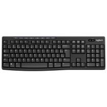 Teclado Sem Fio Logitech K270 Preto/Prata