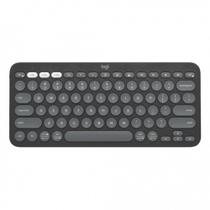 Teclado Sem Fio Logitech K380S PEBBLE KEYS 2 Bluetooth Grafite