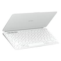 Teclado Sem Fio Logitech Keys-To-Go 2, Bluetooth, para Tablets, macOs, Windows, Capa Integrada, Claro - 920-012919