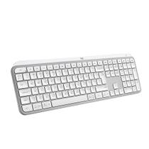 Teclado Sem Fio Logitech MX Keys S, Iluminação Inteligente, Bluetooth ou USB Tipo-C e Logi Bolt, Bateria Recarregável, Cinza - 920-011564