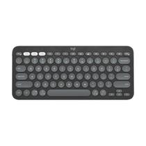 Teclado Sem Fio Logitech Pebble Keys 2 K380s Bluetooth Grafite US - 920-011789 Teclado Sem Fio Logitech Pebble Keys 2 K380s Bluetooth Grafite US - 920-011789