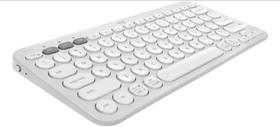 Teclado sem fio Logitech Pebble Keys 2 K380s Branco