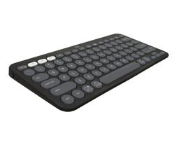 Teclado Sem Fio Logitech Pebble Keys 2 K380s - Grafite Teclado Sem Fio Logitech Pebble Keys 2 K380s - Grafite