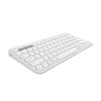 Teclado sem fio Logitech Pebble Keys 2 K380s - Tonal White Teclado sem fio Logitech Pebble Keys 2 K380s - Tonal White