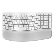 Teclado sem Fio Logitech Wave Keys - Padrão US - Branco - Bluetooth - 920-012282 Teclado sem Fio Logitech Wave Keys - Padrão US - Branco - Bluetooth - 920-012282