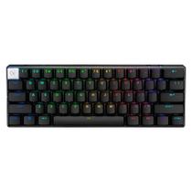 Teclado Sem Fio Mecânico Gamer Logitech G PRO X 60 Lightspeed, RGB, Bluetooth, Compatível com Windows, Preto - 920-011902
