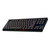 Teclado Sem Fio Mecânico Gamer Logitech G515, RGB, Bluetooth, com Design TKL,Tecnologia Lightspeed, Preto - 920-012423