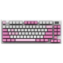 Teclado Sem Fio Mecânico Gamer MSI Forge GK600 TKL W VIOLET, RGB, Switch Linear, USB 2.0,Bluetooth, US, Rosa - FORGEGK600V