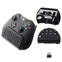 Teclado sem fio Megadream para Xbox One com chatpad e conector de 3,5 mm Teclado sem fio Megadream para Xbox One com chatpad e conector de 3,5 mm