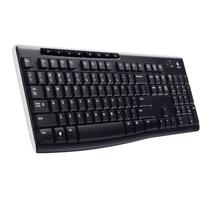 Teclado sem Fio Multimidia K270 Logitech com Unifying