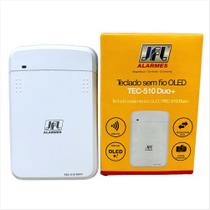 Teclado sem fio oled tec-510 duo jfl alarmes