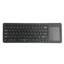 Teclado Sem Fio para Smart TV com Touch Pad Maxprint, 1200DPI, ABNT2, Preto - 6014276 Teclado Sem Fio para Smart TV com Touch Pad Maxprint, 1200DPI, ABNT2, Preto - 6014276