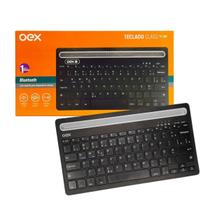 Teclado Sem Fio Recarregável para Tablet e Celular Oex TC502 Teclado Sem Fio Recarregável para Tablet e Celular Oex TC502