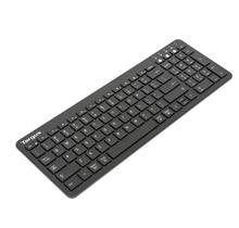 Teclado sem Fio Targus Midsize com Indicador de Bateria Dual Mode Bluetooth 5 Preto - Akb863