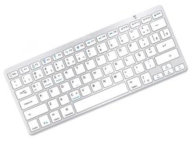 Teclado Sem Fio Ultra Fino Bluetooth Para Tablet e Celular, Computador, Android, Note, Com Tecla "Ç", Tecla COMMAND”