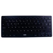 Teclado Sem Fio Wireless Elite Duo OEX TC508 ABNT2 Preto